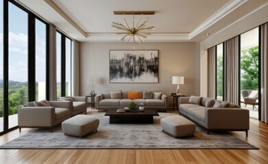 modern luxury living room interior design