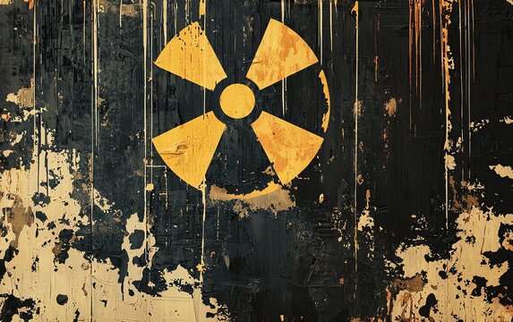 1950s bomb shelter manual cover, radioactive splatter effect, fallout shelter icon