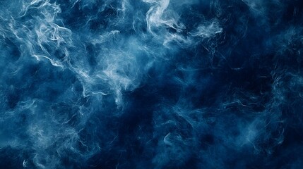 Fototapeta premium Abstract Blue Smoke Texture Background