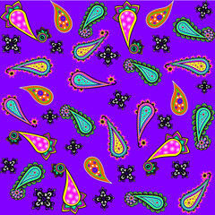 Naklejka premium pattern, seamless, vector, design, wallpaper, illustration, decoration, flower, paisley, art, floral, texture, cartoon, fish, ornament, animal, textile, bird, vintage, nature, drawing, color, decor, 