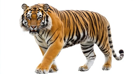 Fototapeta premium Tiger isolated on white background