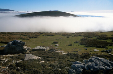 Mer de nuages, Ile Carcass, Iles Falkland, Malouines