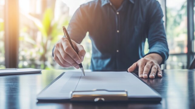 Self assessment, Evaluate yourself for personal development or work improvement, man giving check on checkbox, Achievement list notepad paper