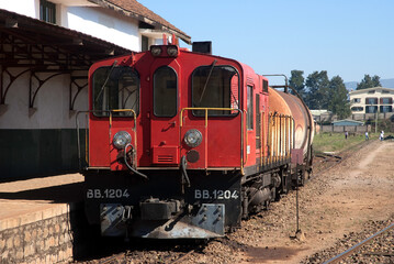 gare, chemin de fer, train, Antsirabe, Madagascar