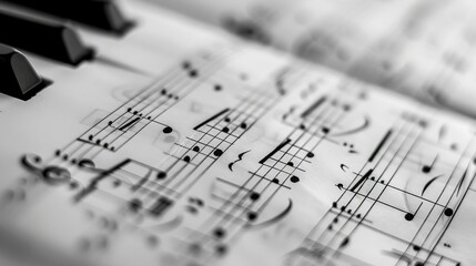 Music notes - classic music