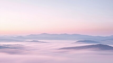 Obraz premium sunrise over mountains