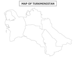 Geography politics map of countries. Map of country with capital, province or state capital, major cities and town.