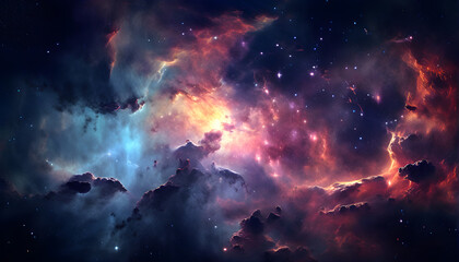 nebula in space