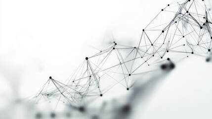 Digital connections in abstract form