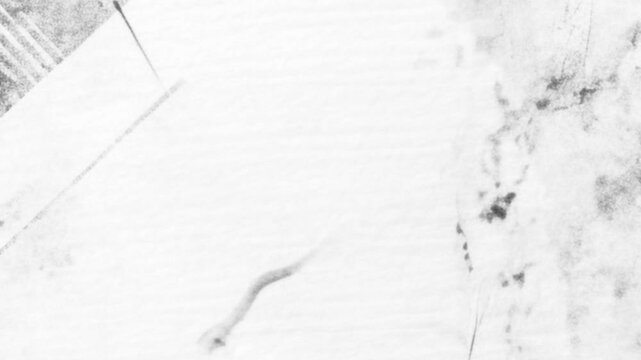 Distress looper grunge texture video effect. Animation of moving piece of paper, Paper Texture Overlay.
