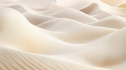 Obraz premium Abstract beige textured surface with soft wavy lines.
