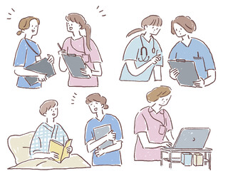 医療、看護師系のお仕事セットB
