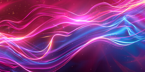 abstract futuristic background with gold PINK blue glowing neon moving high speed wave lines and bokeh lights. Data transfer concept Fantastic wallpaper, Abstract background, futuristic design