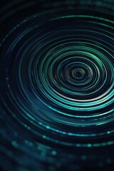 Captivating Spiral Vortex A Mesmerizing Digital of Swirling Energies and Hypnotic Patterns