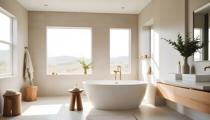 Photo interior modern design room 3d illustration