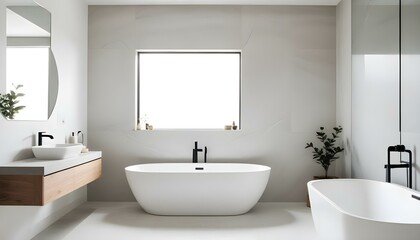 Photo interior modern design room 3d illustration