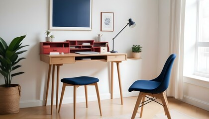 Fototapeta premium Photo interior modern design room 3d illustration