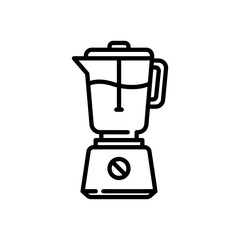 blender icon vector in line style