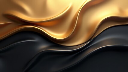 Obraz premium Grainy gradient background gray brown golden yellow glowing light dark noise texture banner poster backdrop design