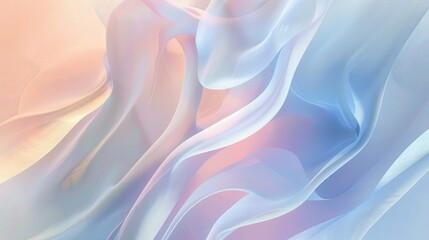 Obraz premium Abstract background showcasing the interplay of light and shadow with soft hues and subtle gradients creating a serene atmosphere.