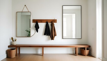Photo interior modern design room 3d illustration