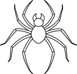 Silly Spider’s Long Legs Adventure Coloring Fun
