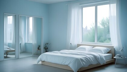 Photo interior modern design room 3d illustration