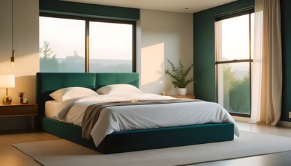 Photo interior modern design room 3d illustration