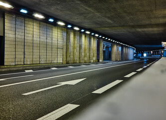 Famous Formula 1 Tunnel in monaco