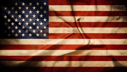 Vintage American Flag