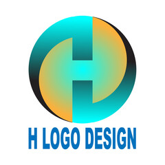 Print creative modern color full logo design