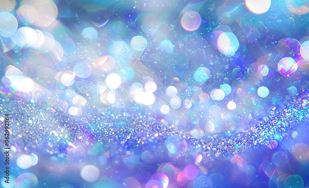 Aufkleber the background is a beautiful abstract light and glitter composition
