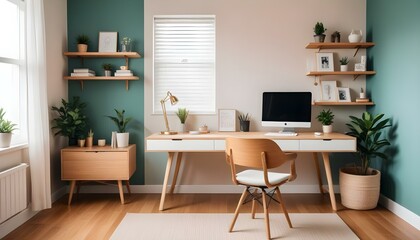 Photo interior modern design room 3d illustration