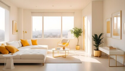 Photo interior modern design room 3d illustration