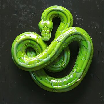 green snake