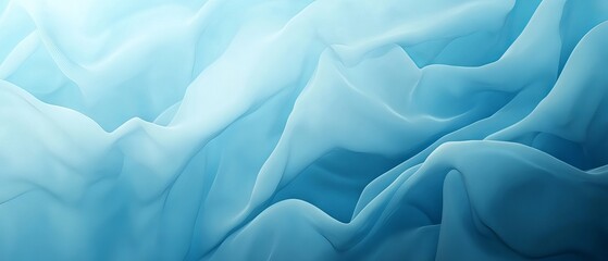 Obraz premium Light blue gradient abstract banner background with smooth transitions, ideal for digital presentations, modern web designs, corporate branding, and professional graphics, featuring soft tonal shifts 