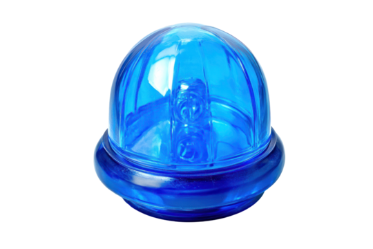 Emergency Alert: Blue Siren Light