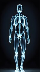 3d  x ray effect man