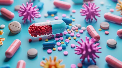 A pharmaceutical company announcement of a newly approved antiviral drug.