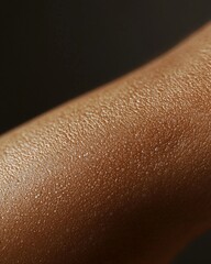 Fototapeta premium A close up of a person's arm with a tan skinned area
