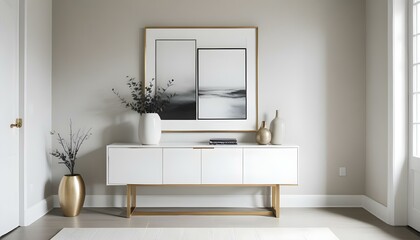 Photo interior modern design room 3d illustration