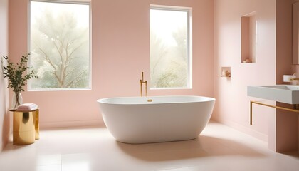 Photo interior modern design room 3d illustration