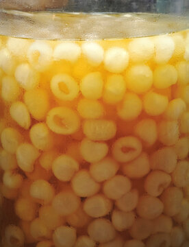 sweet Longan Juice in big glass