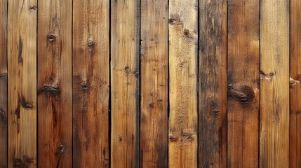 Naklejka premium Natural rustic wooden background with weathered wood grain and texture, ideal for vintage decor themes, organic design projects, or nature-inspired backdrops for photography, websites, or presentation