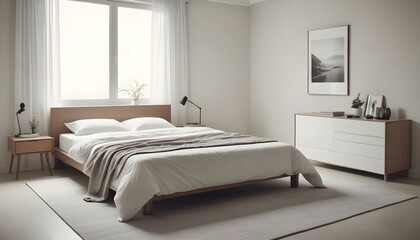 Photo interior modern design room 3d illustration
