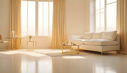 Photo interior modern design room 3d illustration