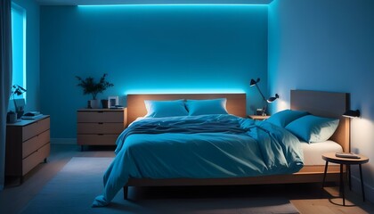 Photo interior modern design room 3d illustration