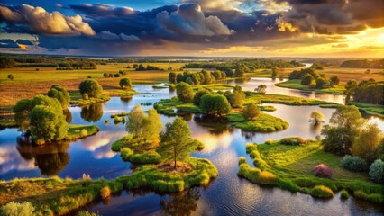 Fototapeta premium nature reserve landscapes visual storytelling