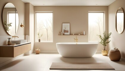 Photo interior modern design room 3d illustration