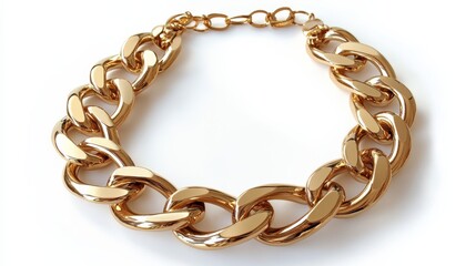 Obraz premium Gold Chain Necklace.